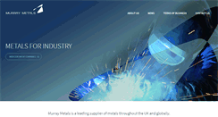 Desktop Screenshot of murraymetals.com