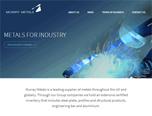 Tablet Screenshot of murraymetals.com